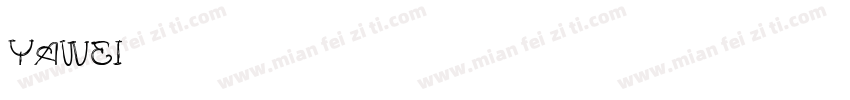yawei字体转换