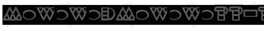 MoWoWo3MoWoWo样品字体转换