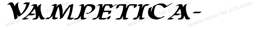Vampetica字体转换