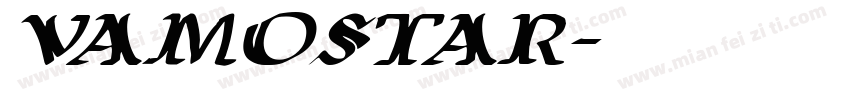 vamostar字体转换