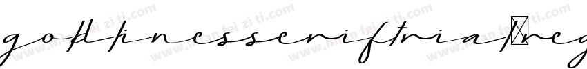 goldlinesseriftrial-regular字体转换