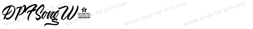 DPFSongW7字体转换