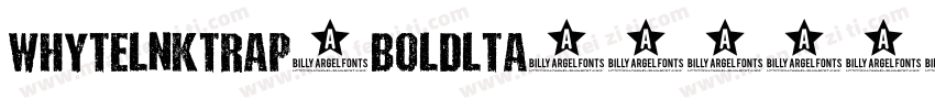 Whytelnktrap-Boldlta字体转换