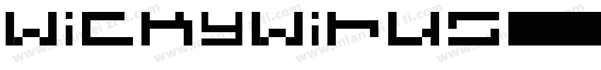 wickywirus字体转换