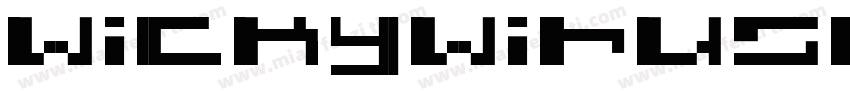 wickywirus字体转换