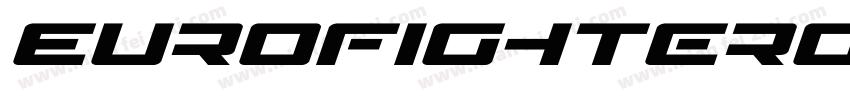 EurofighterOutlineItalic-9DRj字体转换