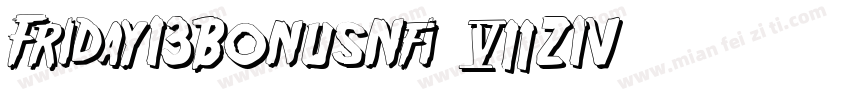 Friday13BonusNfi-7Z1V字体转换