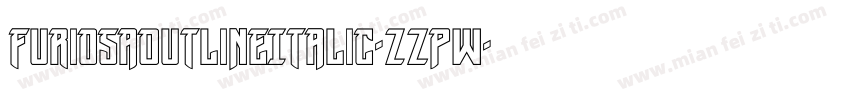 FuriosaOutlineItalic-zZPw字体转换