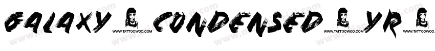 Galaxy1Condensed-YR2q字体转换