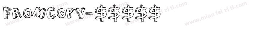 FROMCOPY字体转换