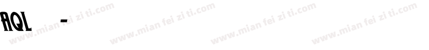 aql字库字体转换