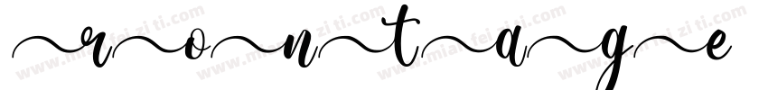 FrontPageLH字体转换