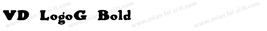 VD-LogoG-Bold字体转换