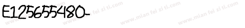 E125655480字体转换