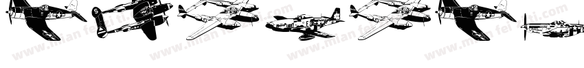 AIRCRAFT-Regular字体转换