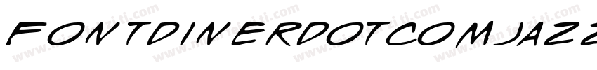 FontdinerdotcomJazzDark-WWnY字体转换