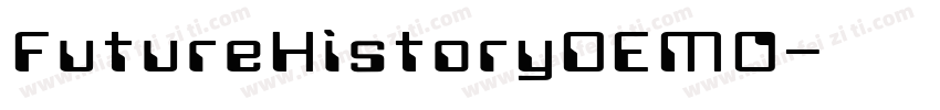 FutureHistoryDEMO字体转换
