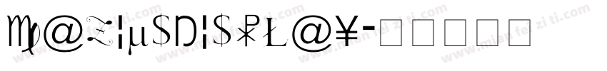maziusdisplay字体转换