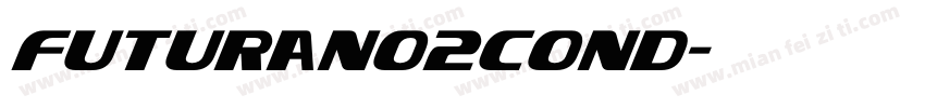 futurano2cond字体转换