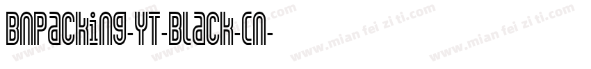 Bnpacking-YT-Black-CN字体转换