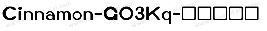 Cinnamon-GO3Kq字体转换