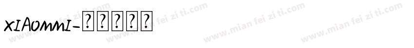 XIAOMMI字体转换