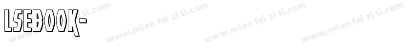 lsebook字体转换