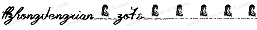 ffzhongdengxian-zo7s字体转换