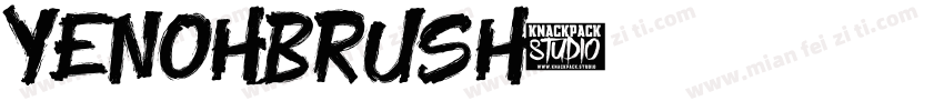 YenohBrush字体转换