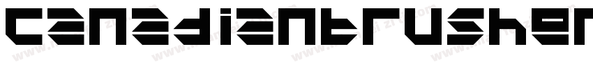 Canadianbrusher-511YG字体转换