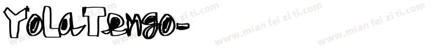 YoLaTengo字体转换