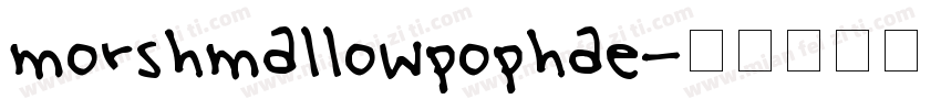morshmallowpophae字体转换