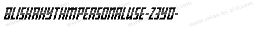 BliskRhythmPersonalUse-z3YD字体转换