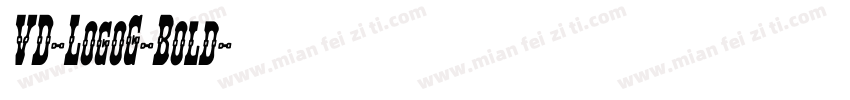 VD-LogoG-Bold字体转换
