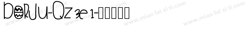 Borju-qZ3E1字体转换