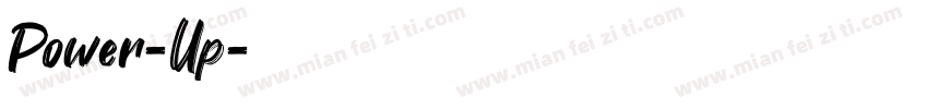 Power-Up字体转换