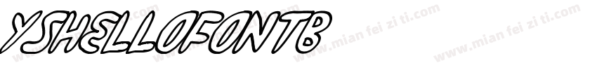 YShellofontb字体转换