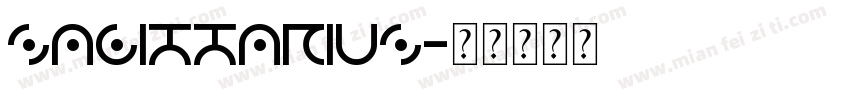 Sagittarius字体转换