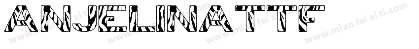 Anjelinattf字体转换