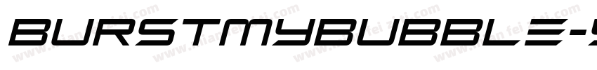 BurstMyBubble-yJem字体转换