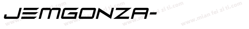 Jemgonza字体转换