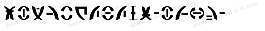 Exclusivite-xK4O字体转换
