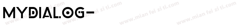 mydialog字体转换