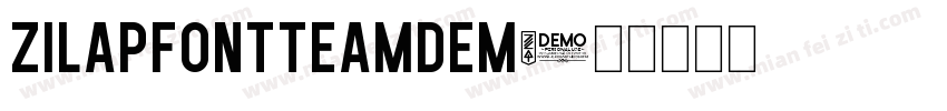 ZilapFontTeamDEM字体转换