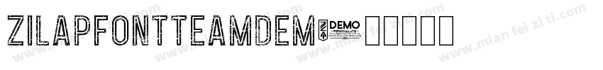ZilapFontTeamDEM字体转换