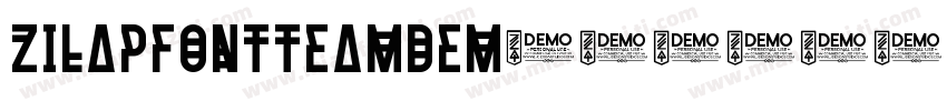 ZilapFontTeamDEM字体转换