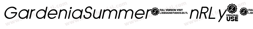 GardeniaSummer-nRLy4字体转换