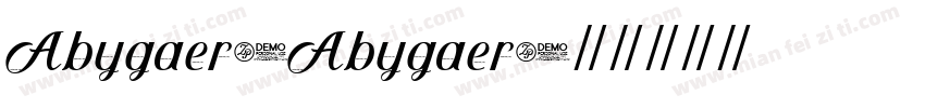 Abygaer-Abygaer字体转换
