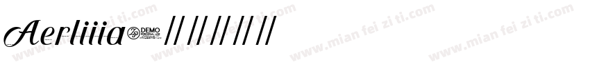 Aerliiia字体转换