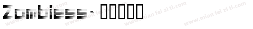 Zombiess字体转换